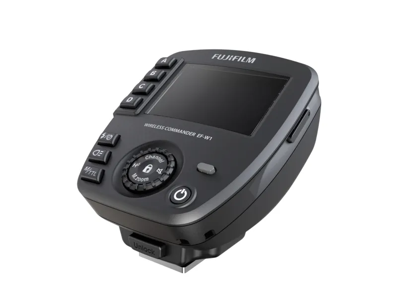 Fujifilm Wireless Commander EF-W1 - Trådløs flash synkroniserings transceiver - for GFX 100, 50; X Series X100, X-E3, X-H1, X-H2S, X-Pro3, X-S10, X-T20, X-T3, X-T30, X-T4
