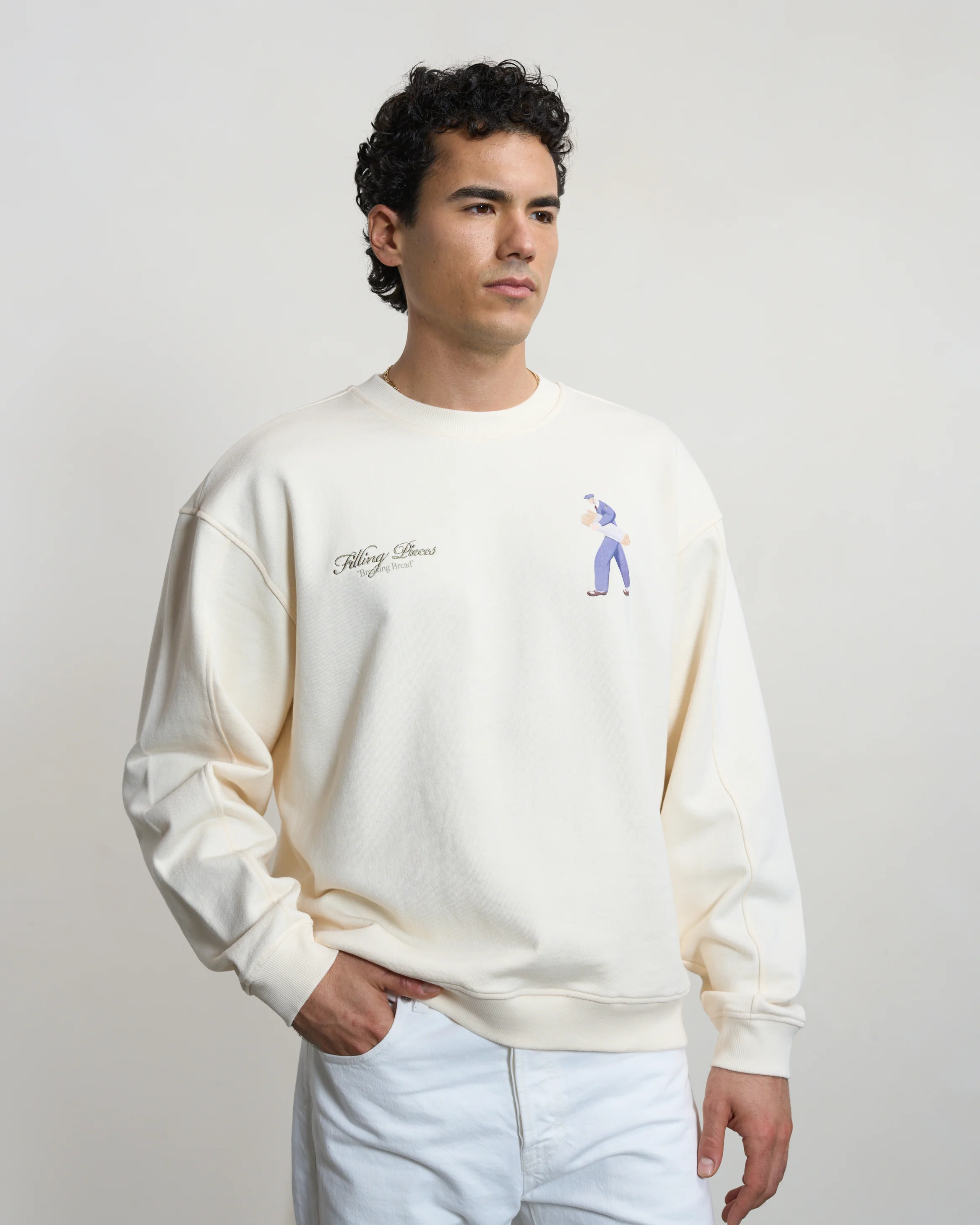 Sweatshirt Bakery Antique White