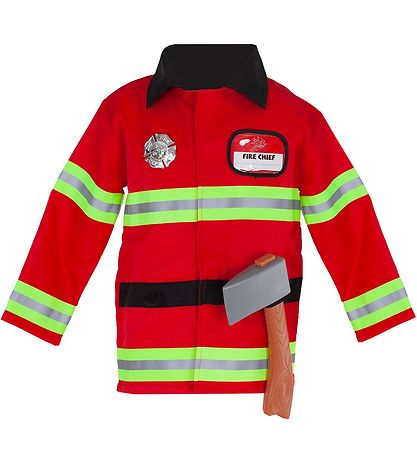 Great Pretenders Kostüm - Feuerwehrmann - Rot