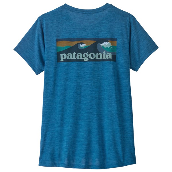 Patagonia - Women's Cap Cool Daily Shirt Boardshort Logo - T-shirt technique