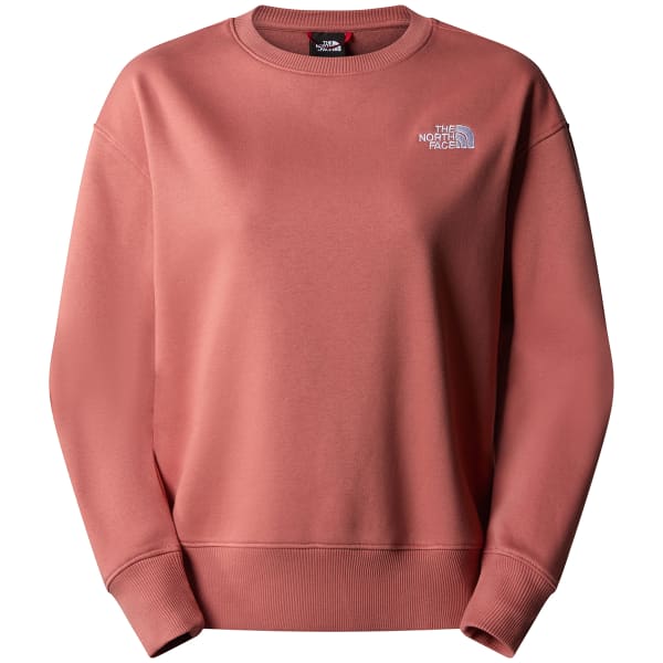 Sweatshirt THE NORTH FACE W ESSENTIAL CREW LIGHT MAHOGANY