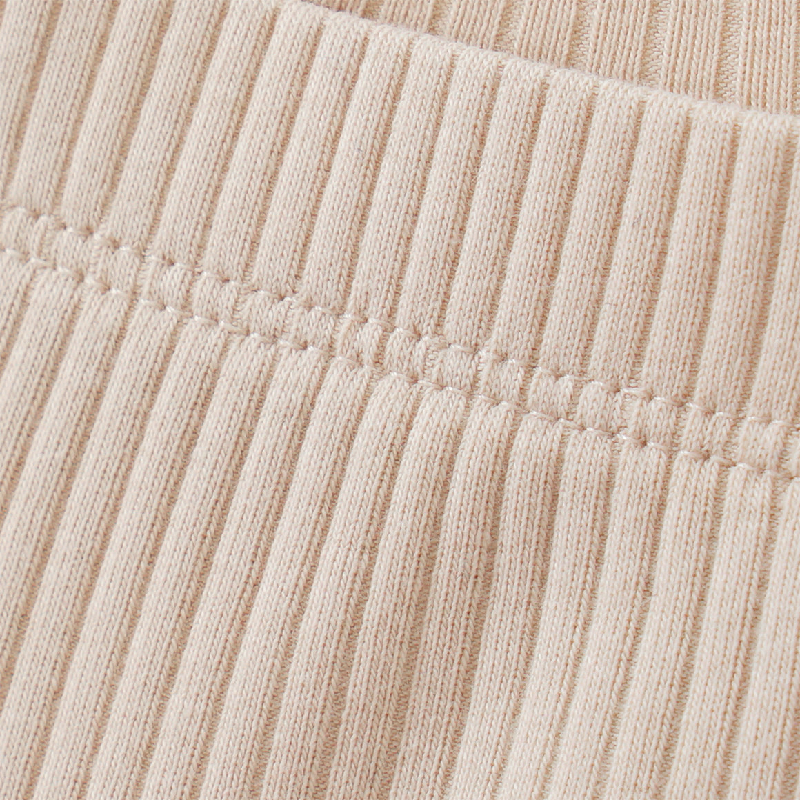 Topomini Baby Leggings mit Ripp-Struktur hellbeige