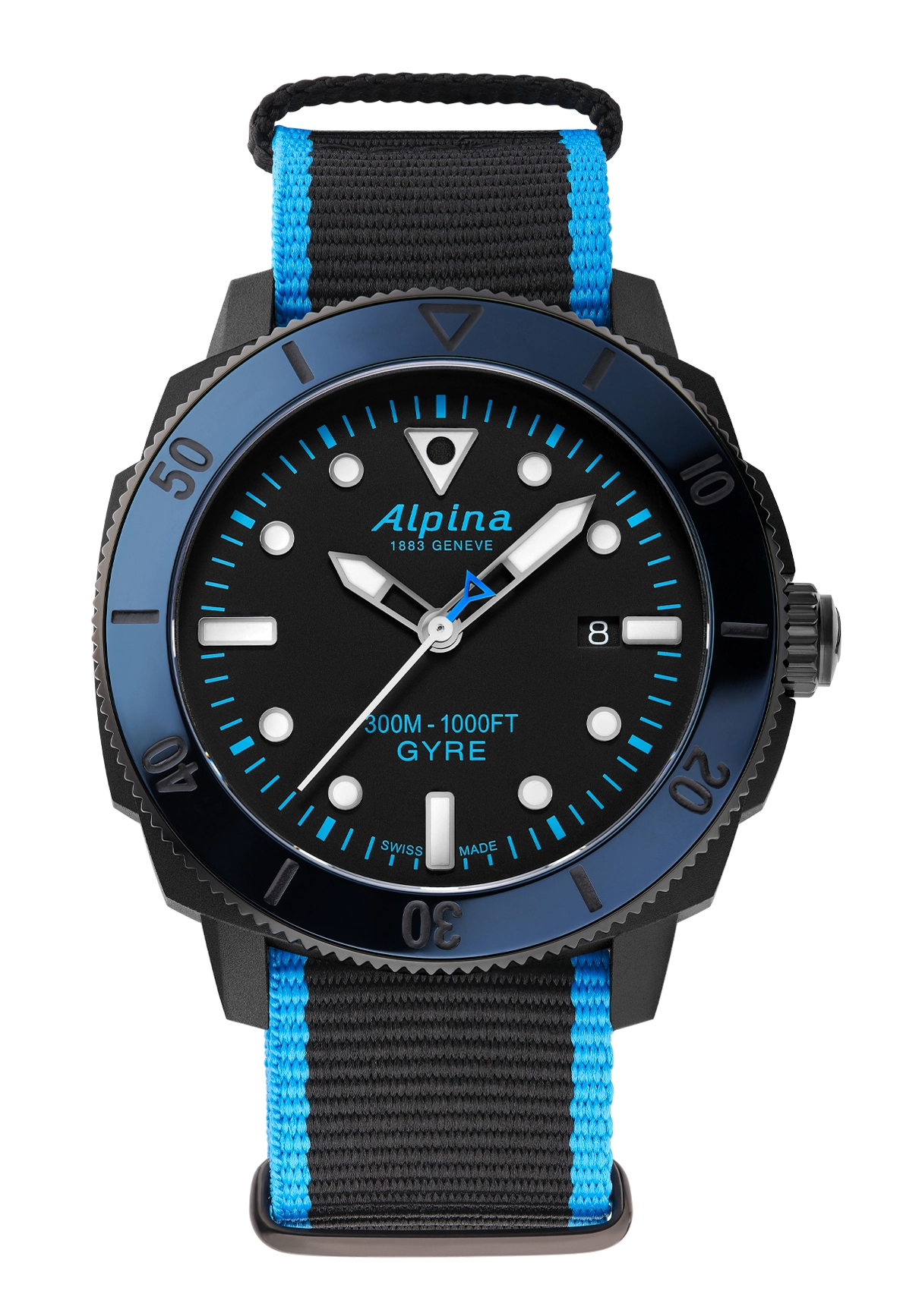 Alpina Seastrong Diver Gyre Automatik AL-525LBN4VG6