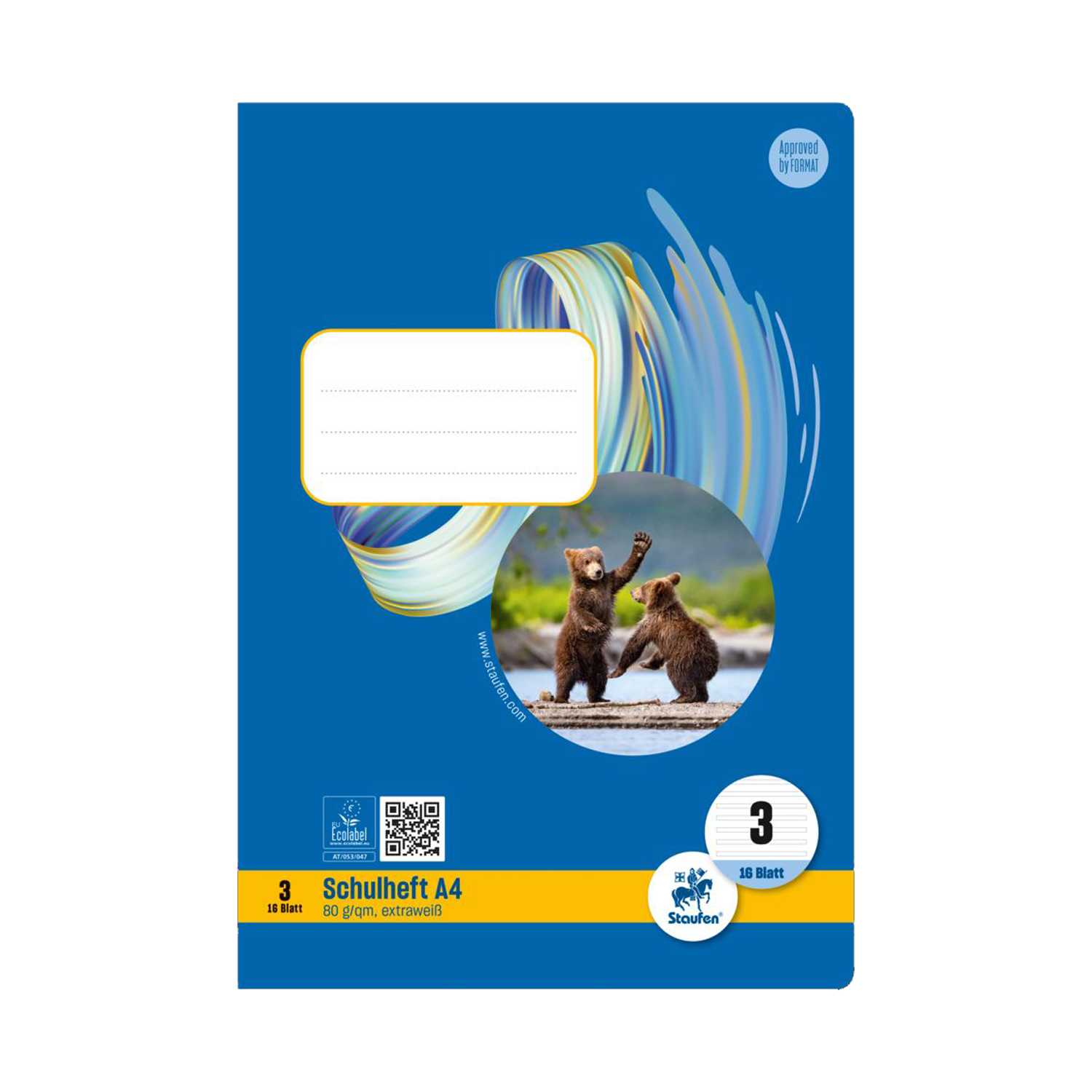 Heft A4 Lineatur 3 16 Blatt