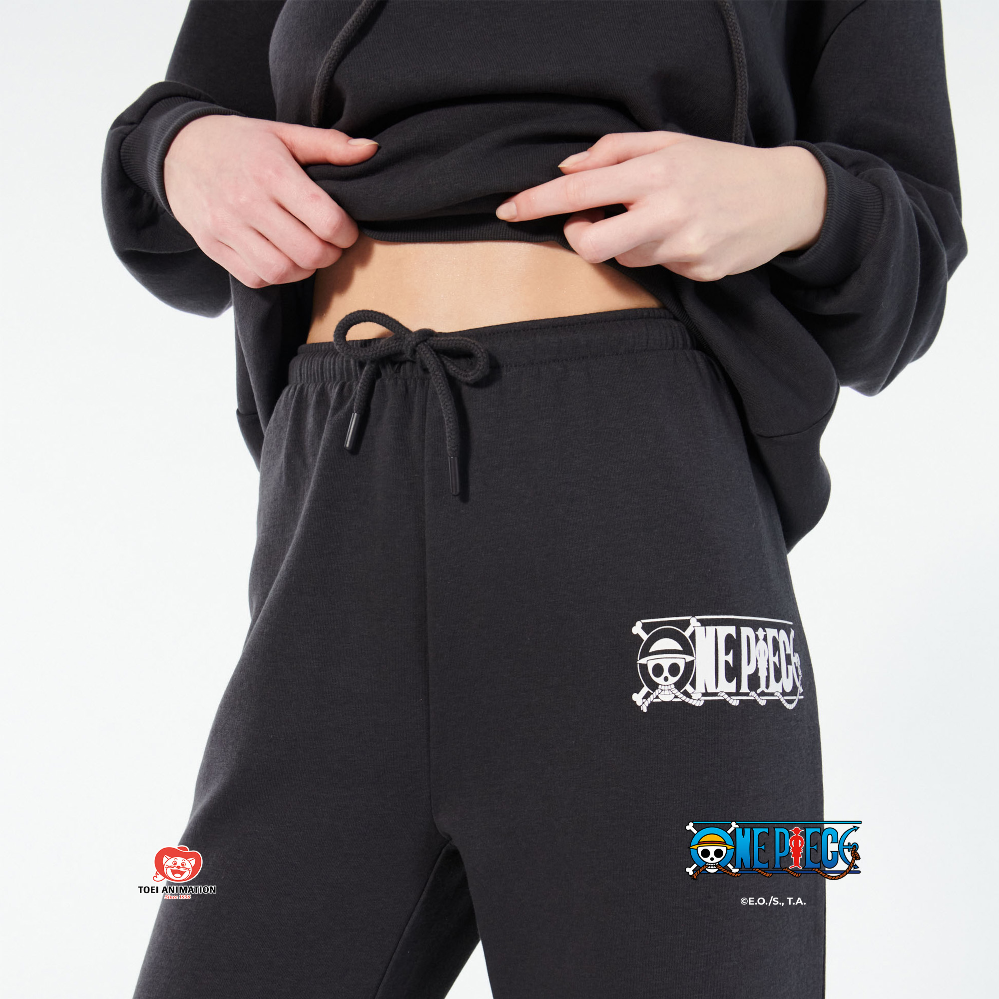 Pantalon imprimé en molleton