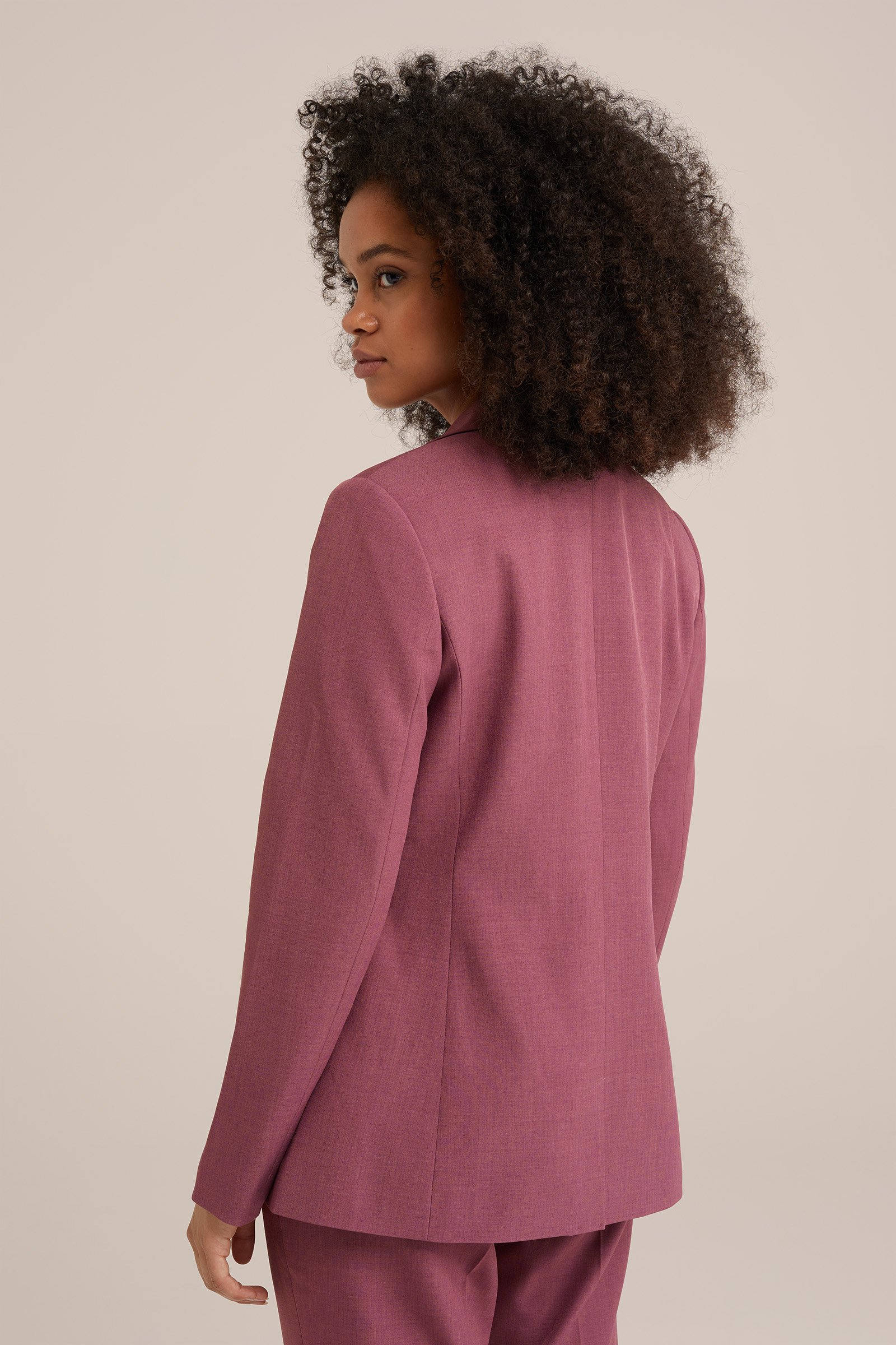 getailleerde blazer WE Fashion Oudroze
