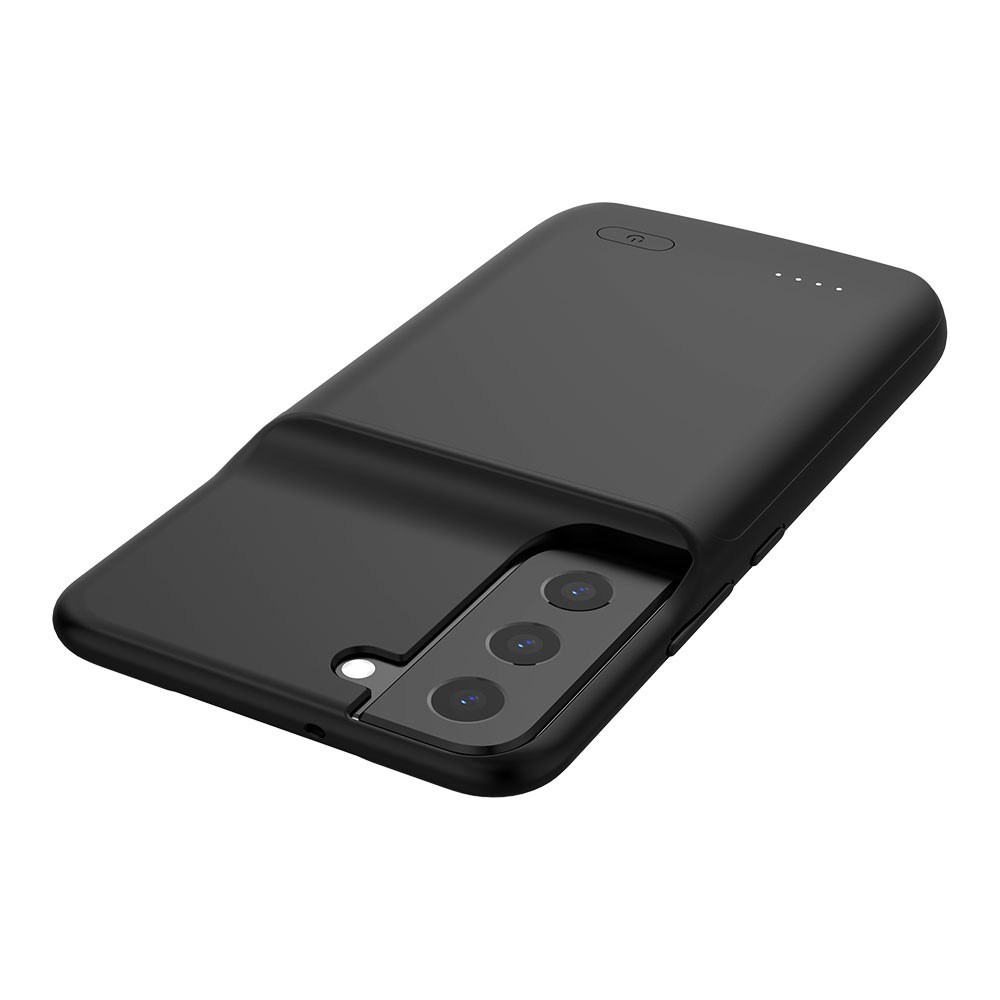 Samsung Galaxy S22 5G Backpack Akku Case Schutzhülle (4700mAh) - Schwarz