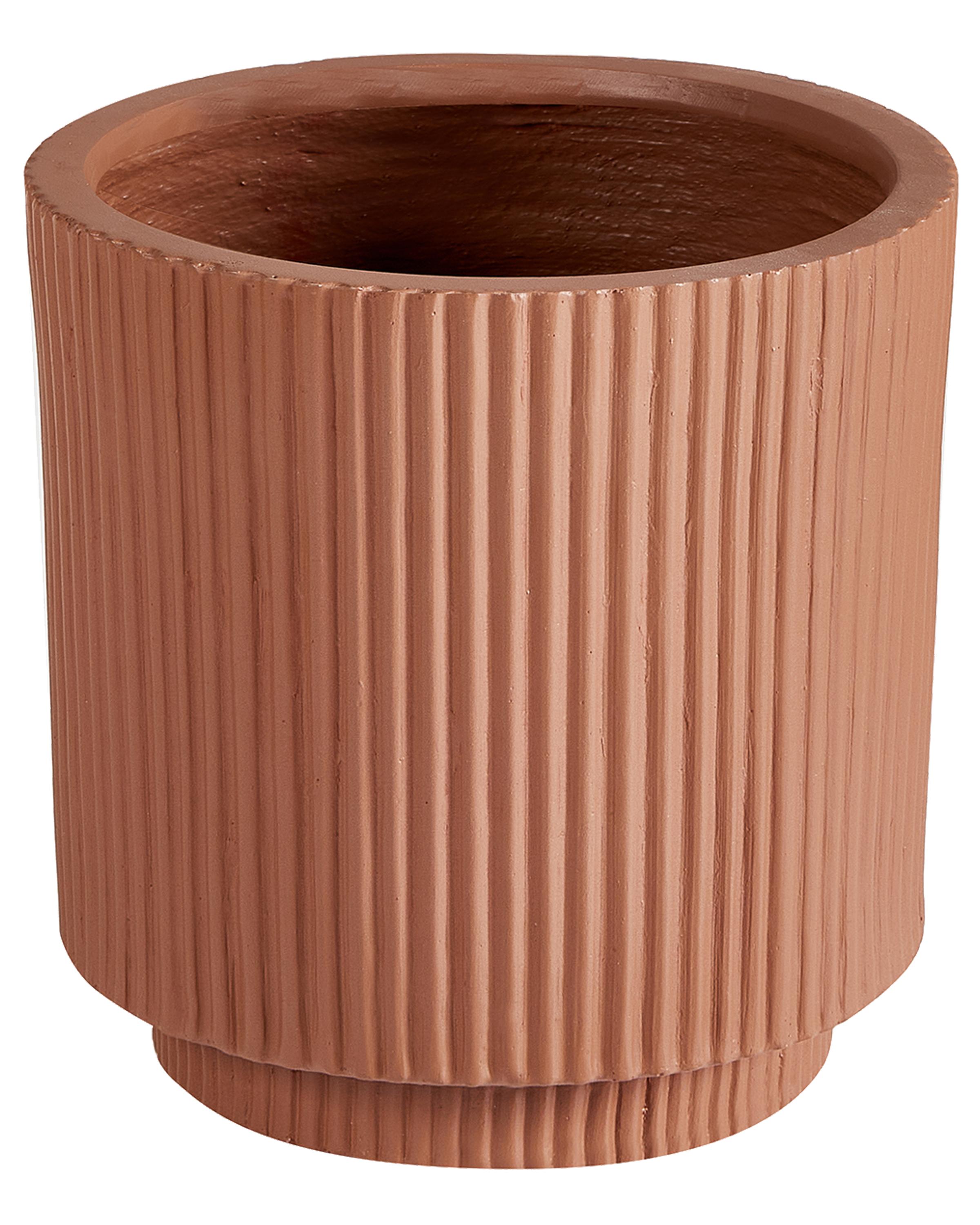 Bloempot DARIA 24 cm Goudbruin