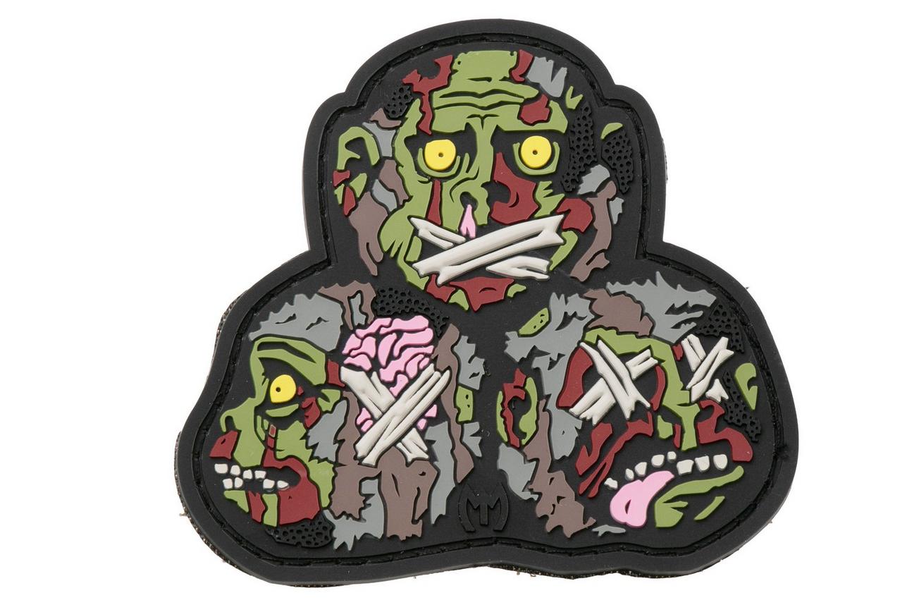 Maxpedition MONOS 3 Wise Monkeys 3D Morale Patch TACTICAL, patch