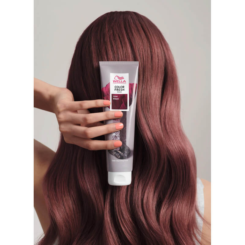 Masque colorant Rose blaze Color fresh Mask Wella 150ML