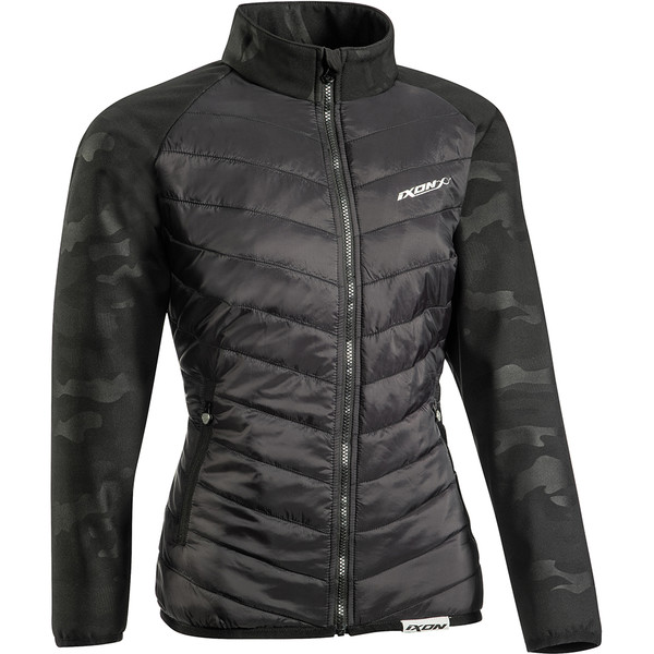 Ixon - Doudoune Femme Gotham Lady Noir / Camouflage Noir