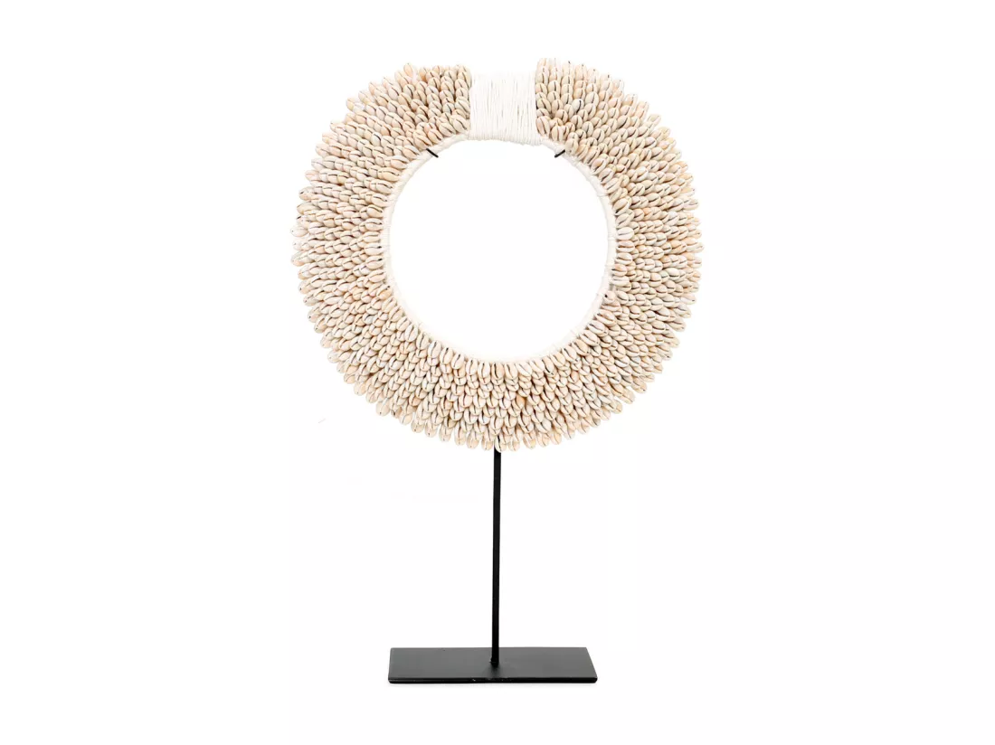 Papua Shell Disc Sur Pied - Blanc - M