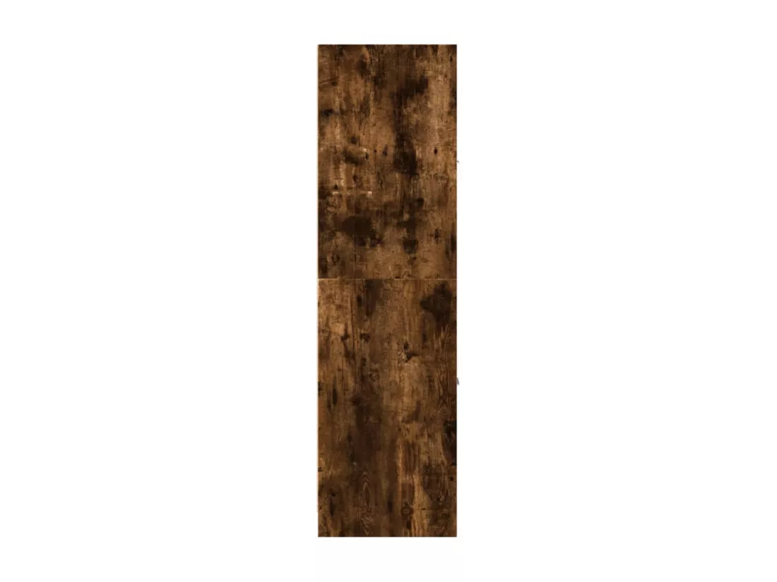 Armoire d'apothicaire chêne fumé 40x41x144,5 cm bois ingénierie