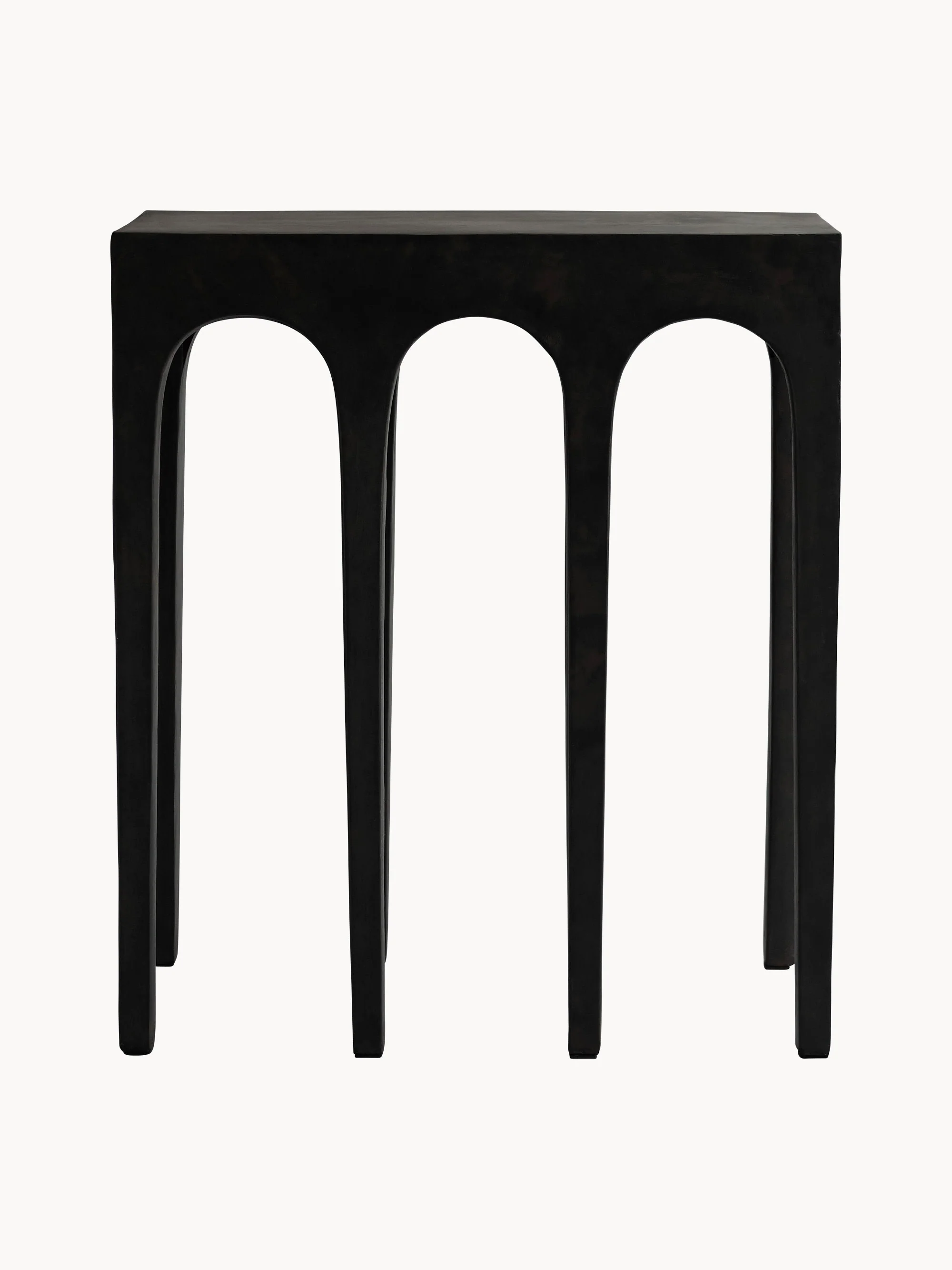 Handgemaakte consoletafel Bow