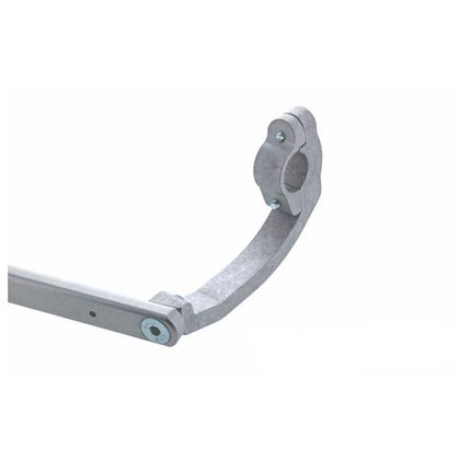 Kit de fixation Barkbusters Montage 2 points Alu - Gris