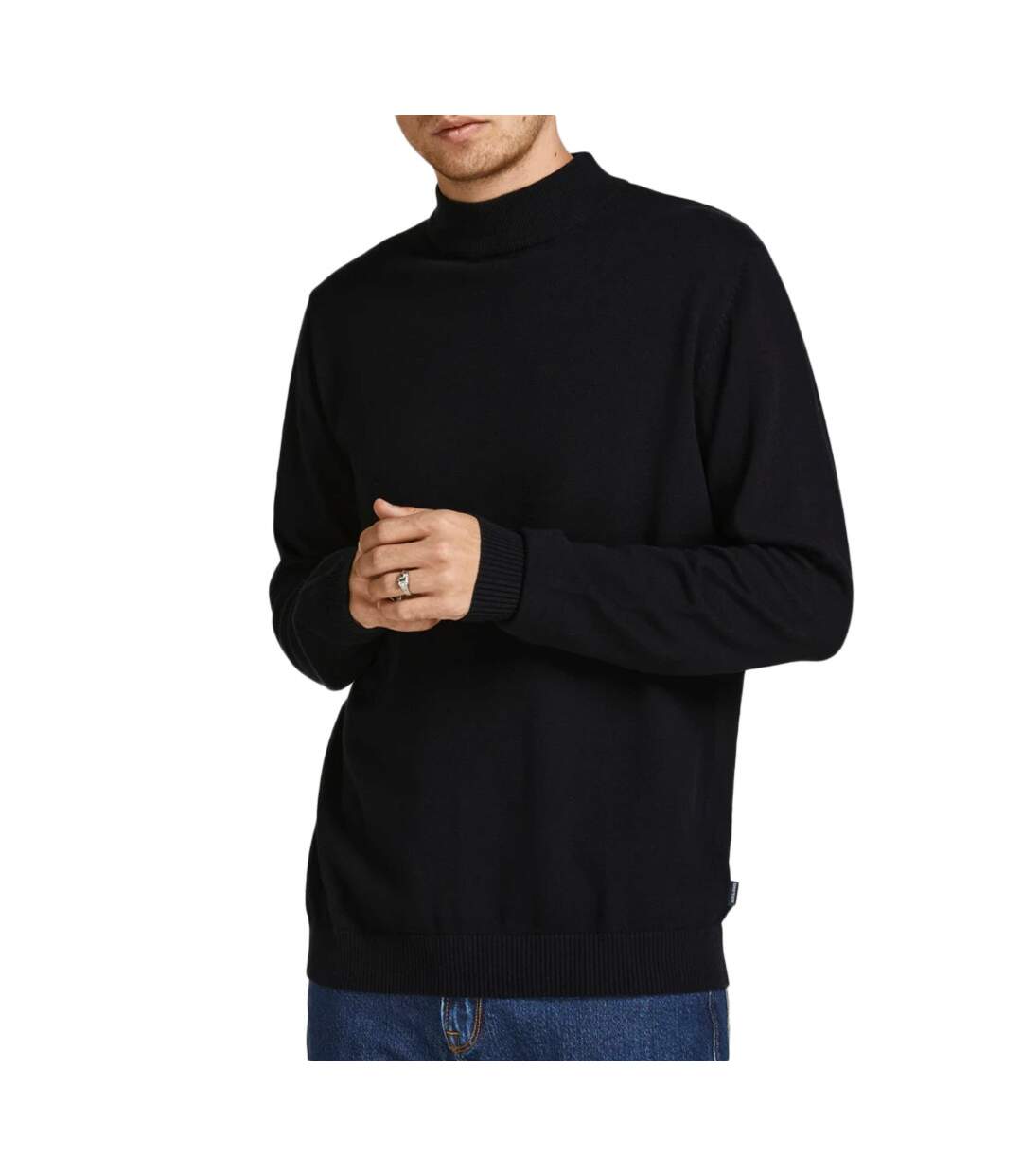 Pull Noir Homme Jack & Jones Basic
