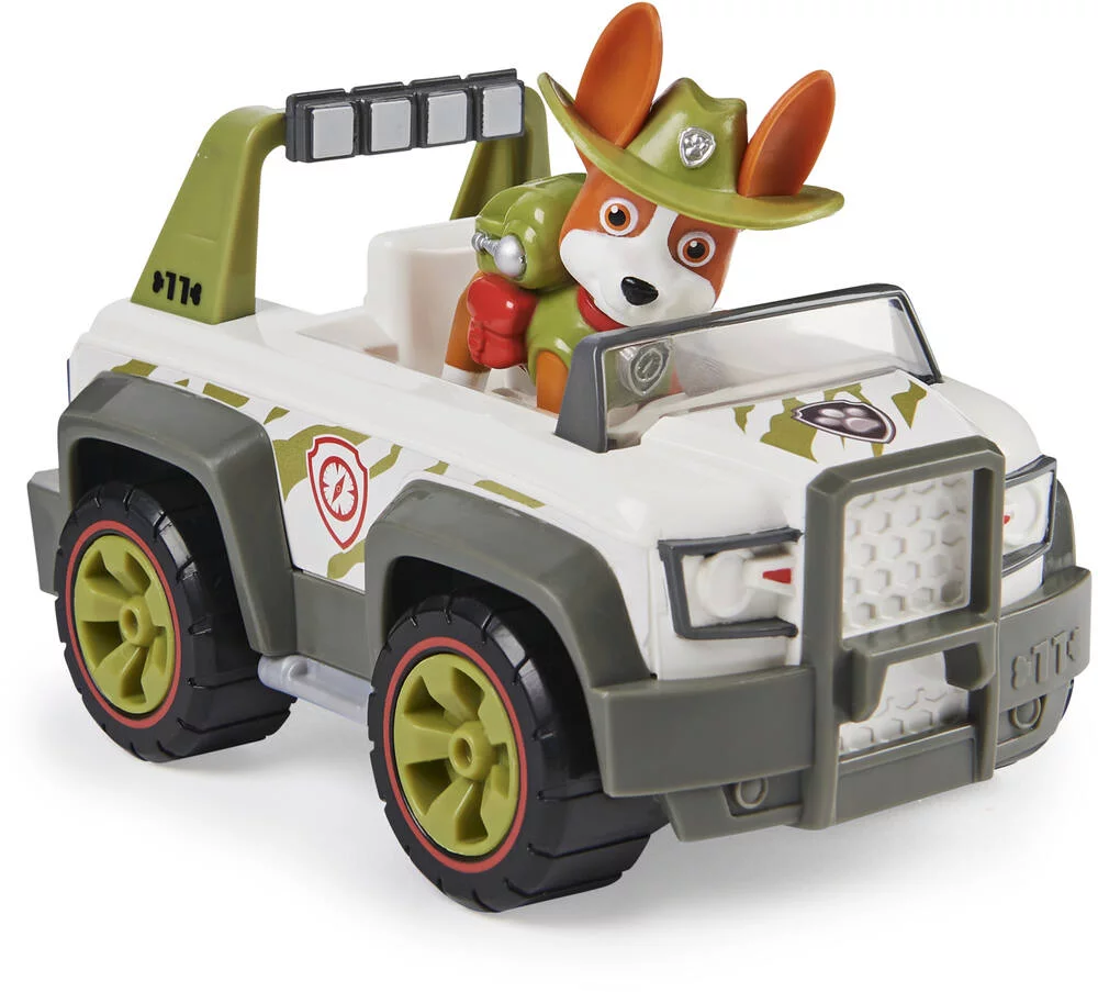 VEHICULE + FIGURINE TRACKER PAT'PATROUILLE