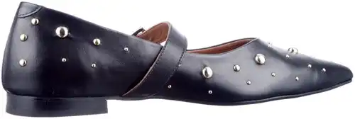 Babouche zwart/goud G-Celina-1 - maat 43 ballerina zwart - maat 43 Calandschoen