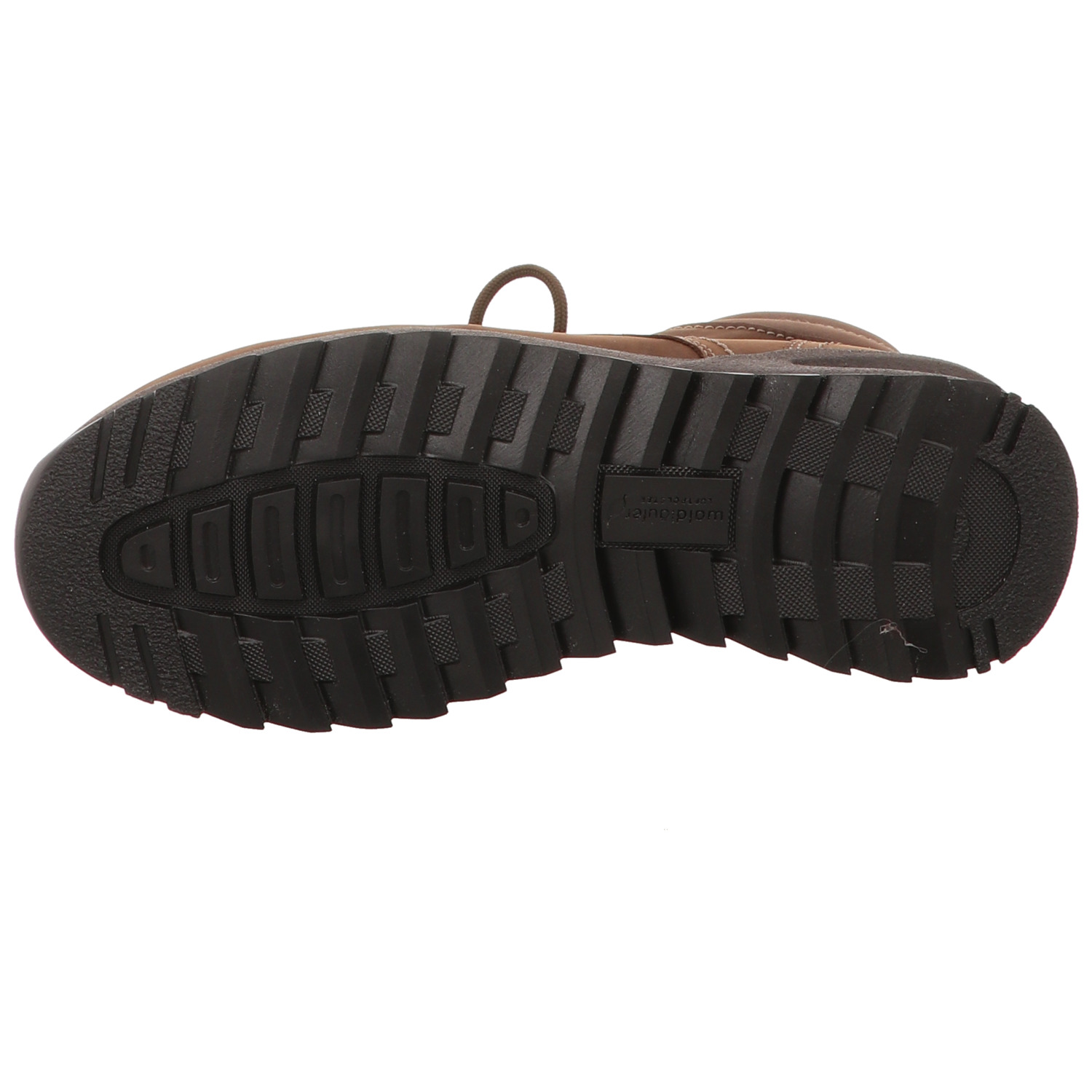 Waldläufer Schnürhalbschuh braun