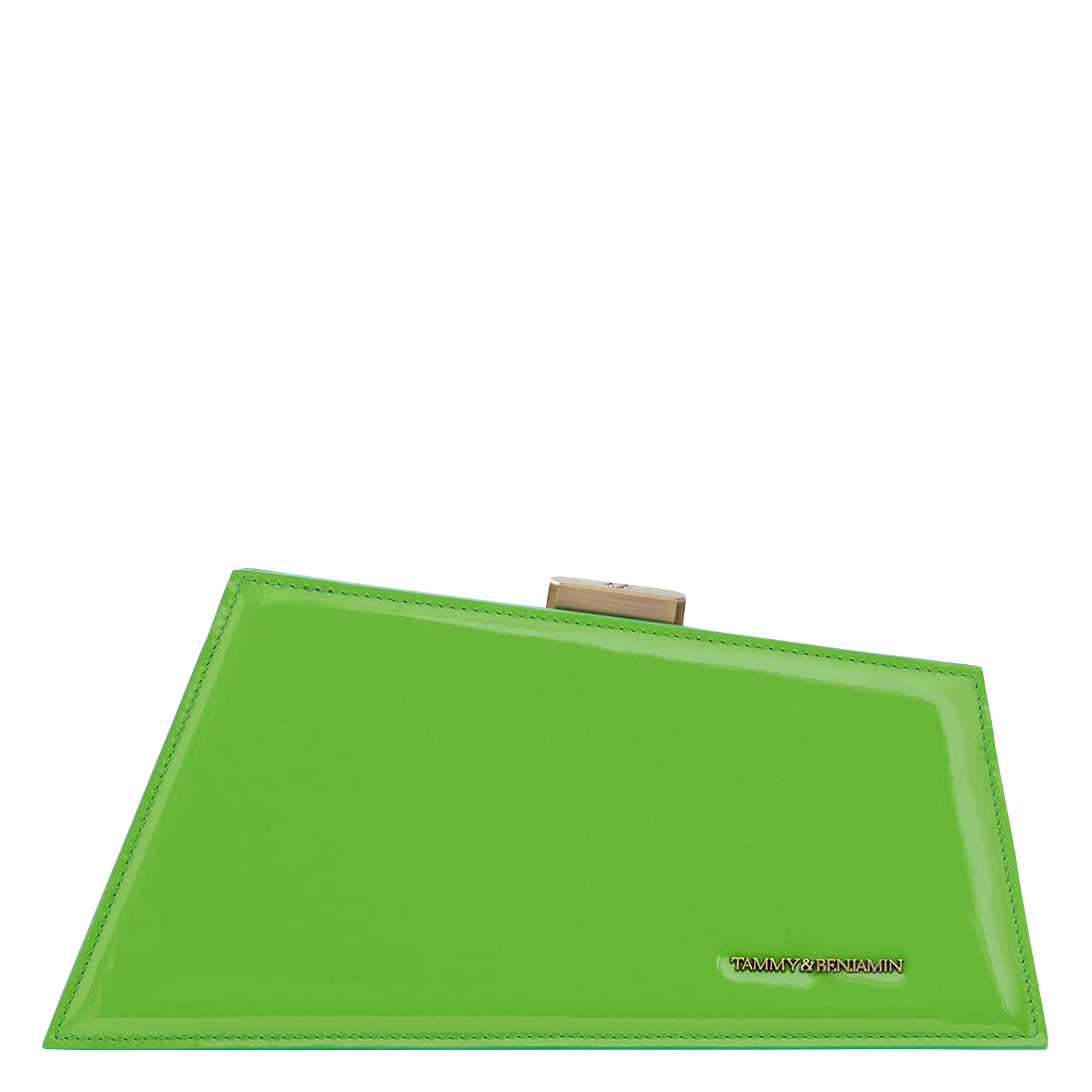 JAY - Sac pochette en cuir de vachette| Vert