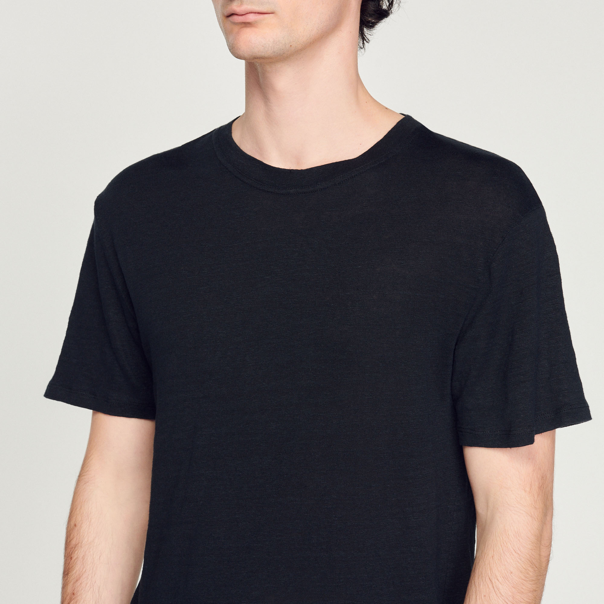 T-shirt en lin certifie