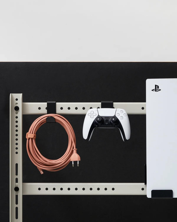 Pedestal Straight Tall tv-standaard Mushroom