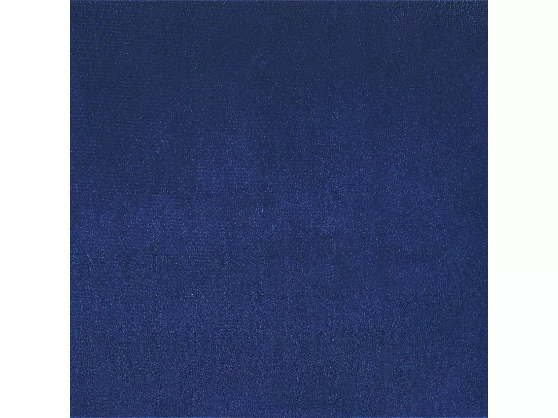 Lot de 2 chaises de bar FALTON Velours Bleu