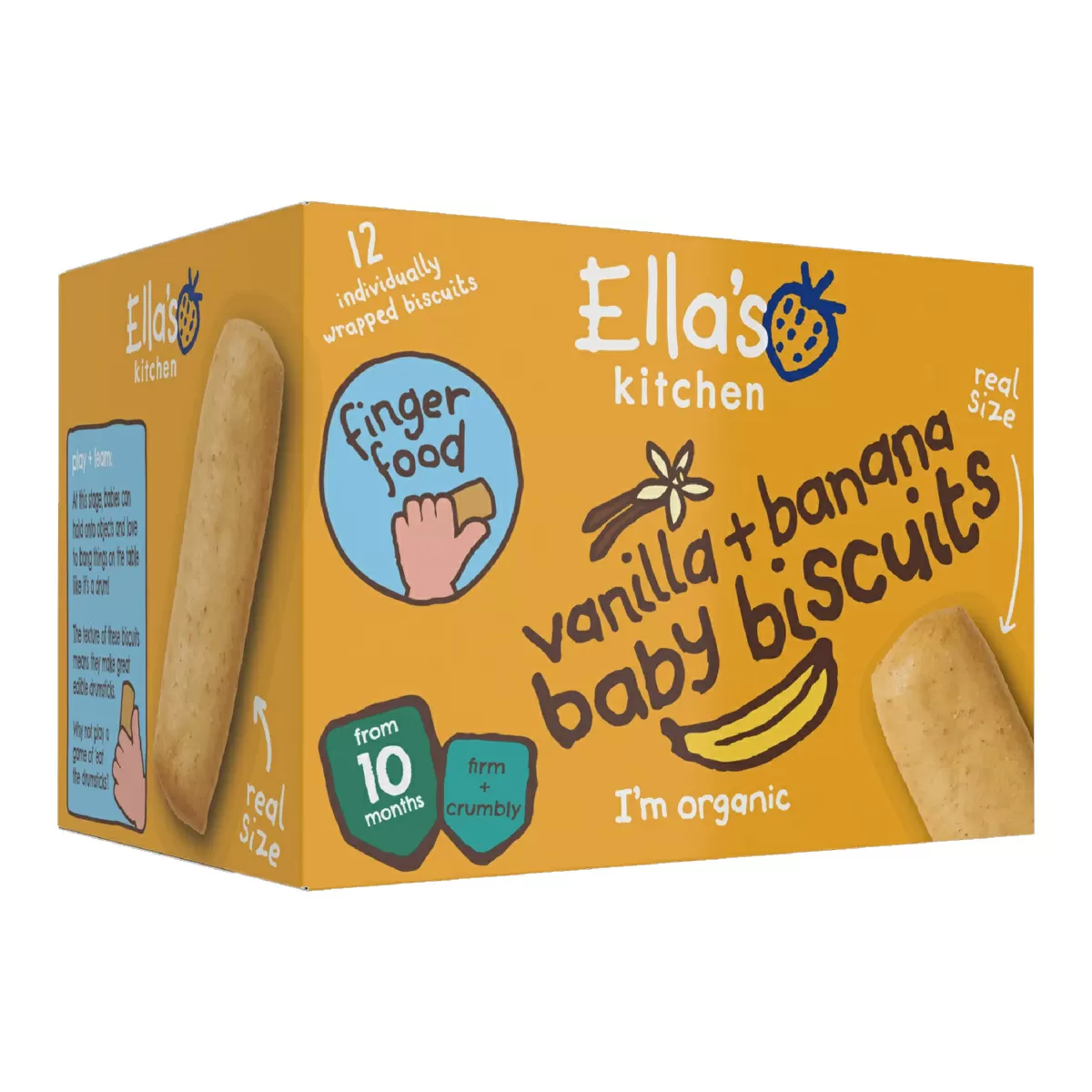 Ella's Kitchen babykiks - vanilje & banan