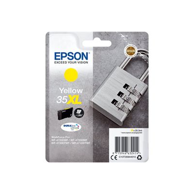 Epson 35XL Cadenas - jaune - cartouche d'encre originale