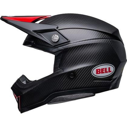 Casque cross Bell MOTO-10 SATIN GLOSS 2024 - Noir / Rouge