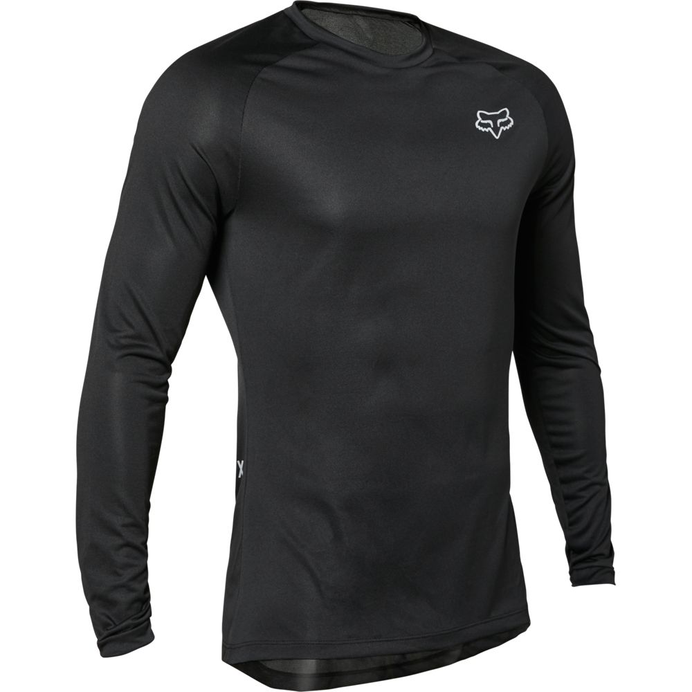 FOX TecBase Langærmet baselayer Sort