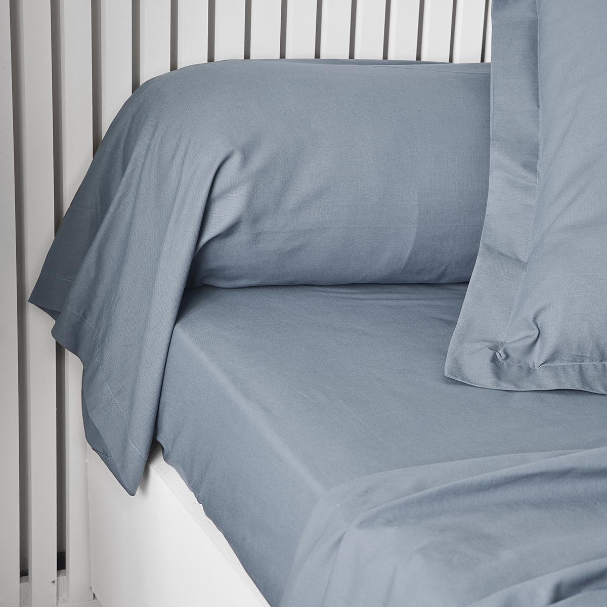 TAIE TRAVERSIN 45X185CM DENIM