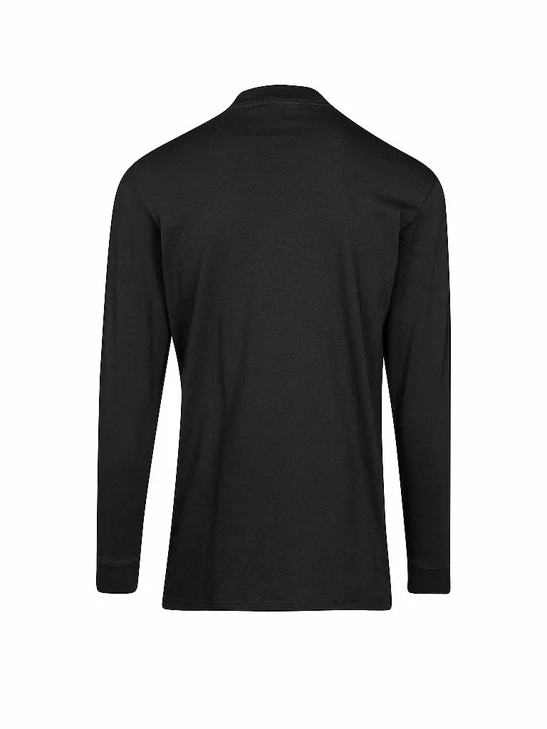 RAGMAN Rollkragenshirt schwarz