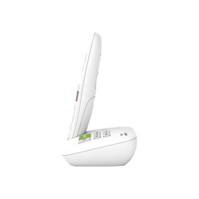 Gigaset E290A - téléphone sans fil à grosse touche - avec répondeur - blanc