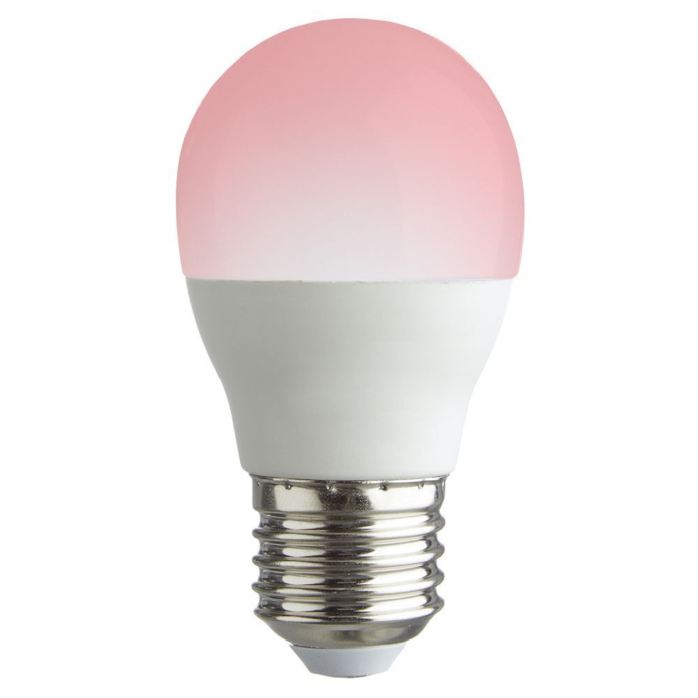 Ampoule LED E27 G45 couleurs changeantes avec télécommande 470lms