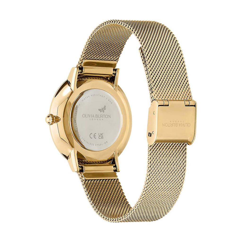 Montre Olivia Burton Floral Blooms Doré