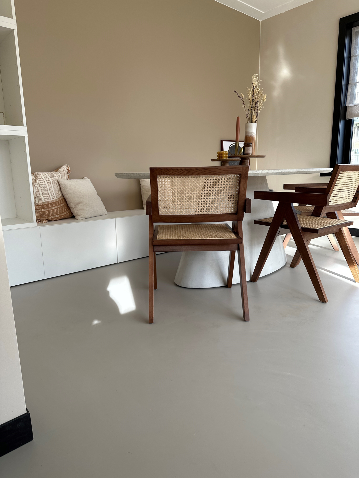 Bogard beton tafel ovaal | Light-grey Bogard Ovale beton tafel | Light-grey 210 cm