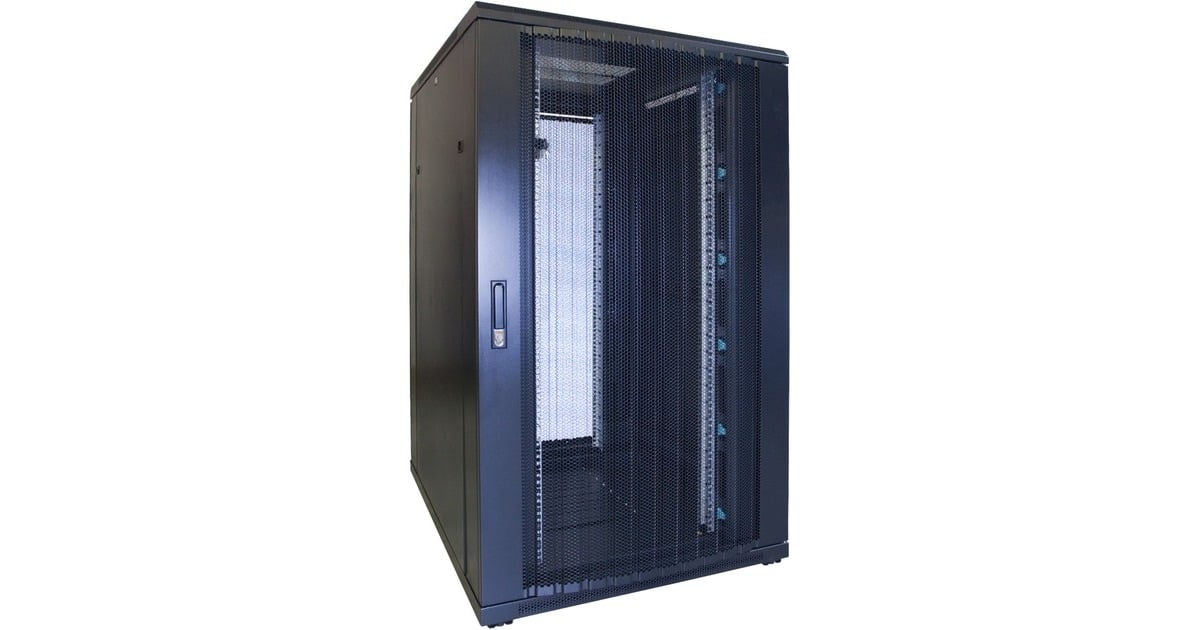 DSI27U serverkast met geperforeerde deur - DS8027PP server rack  (Zwart, 800 x 1000 x 1400mm)