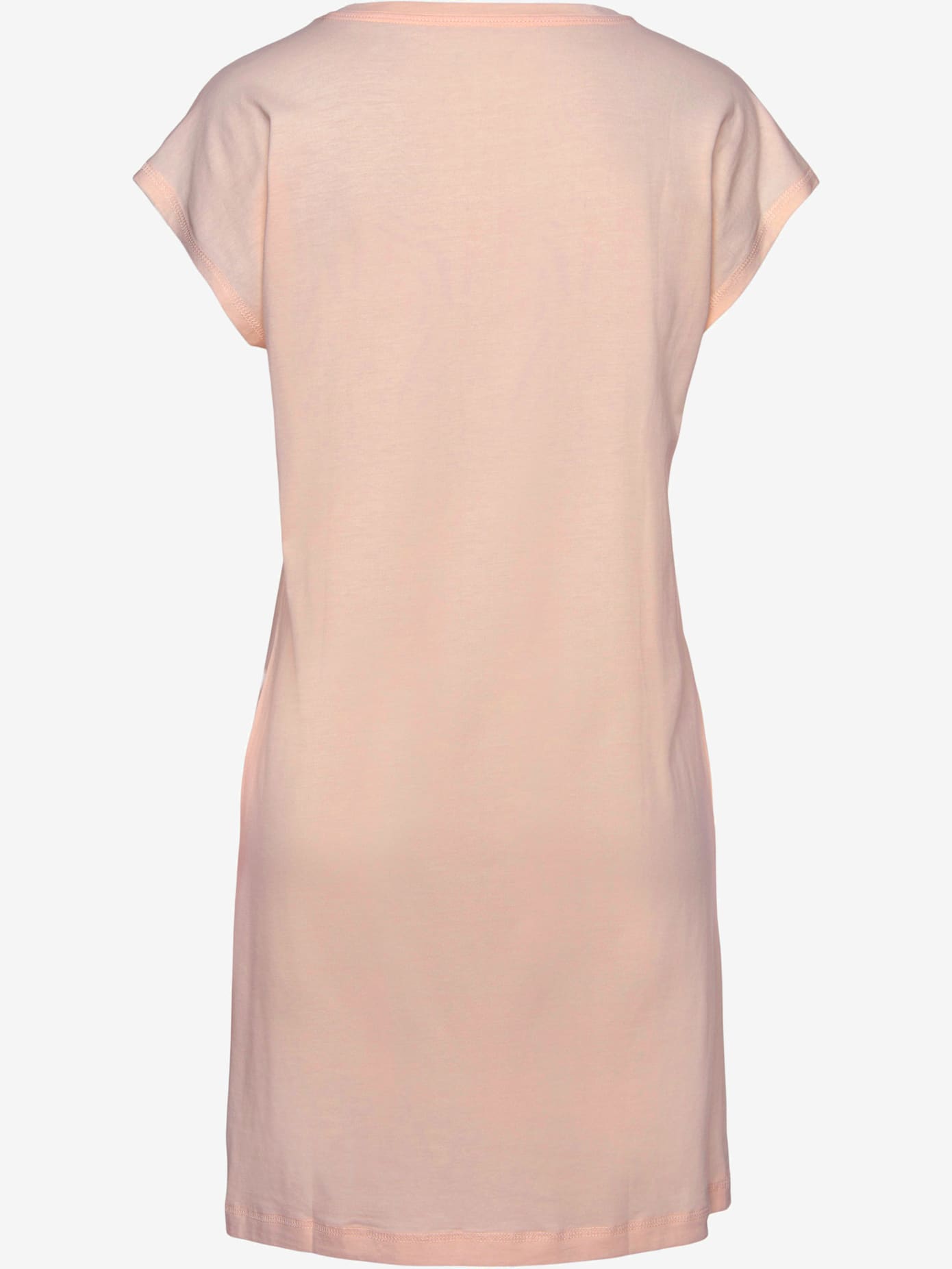Chemise de nuit courte avec imprimé devant