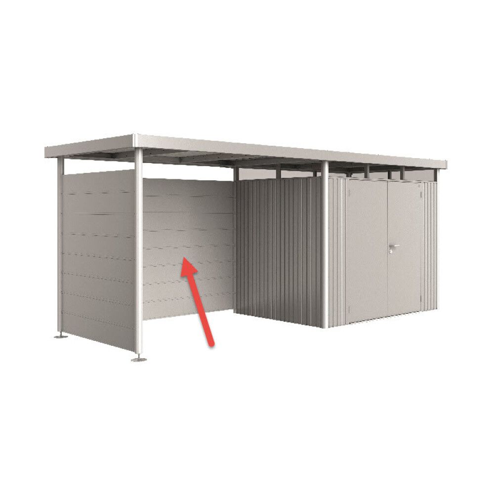 BAKVEGG BIOHORT HIGHLINE METALLIC SØLV H2-H5