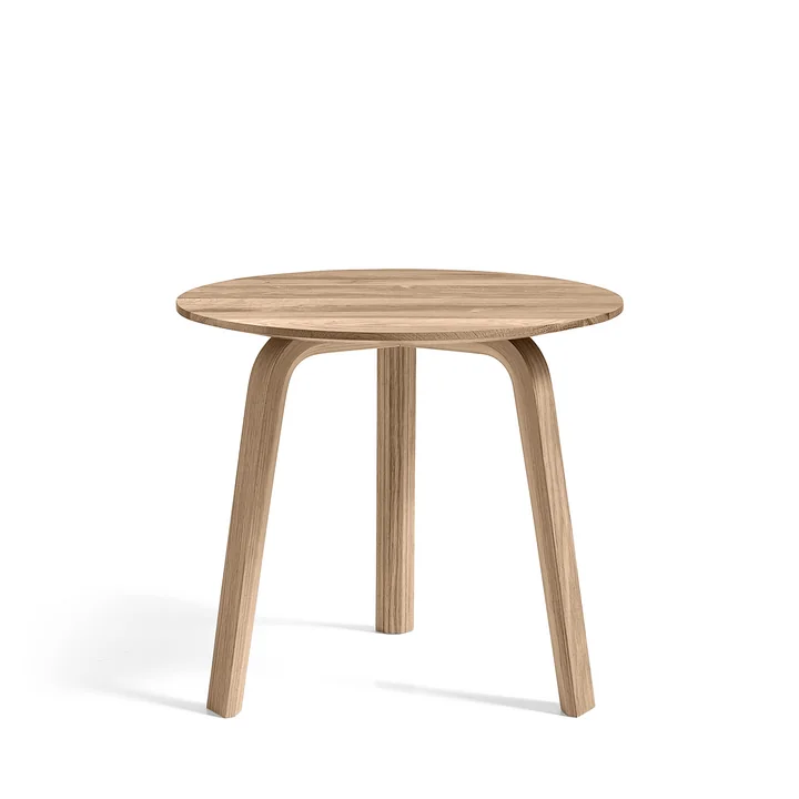 HAY - Bella Beistelltisch Ø 45 cm / H 39 cm, Eiche matt lackiert