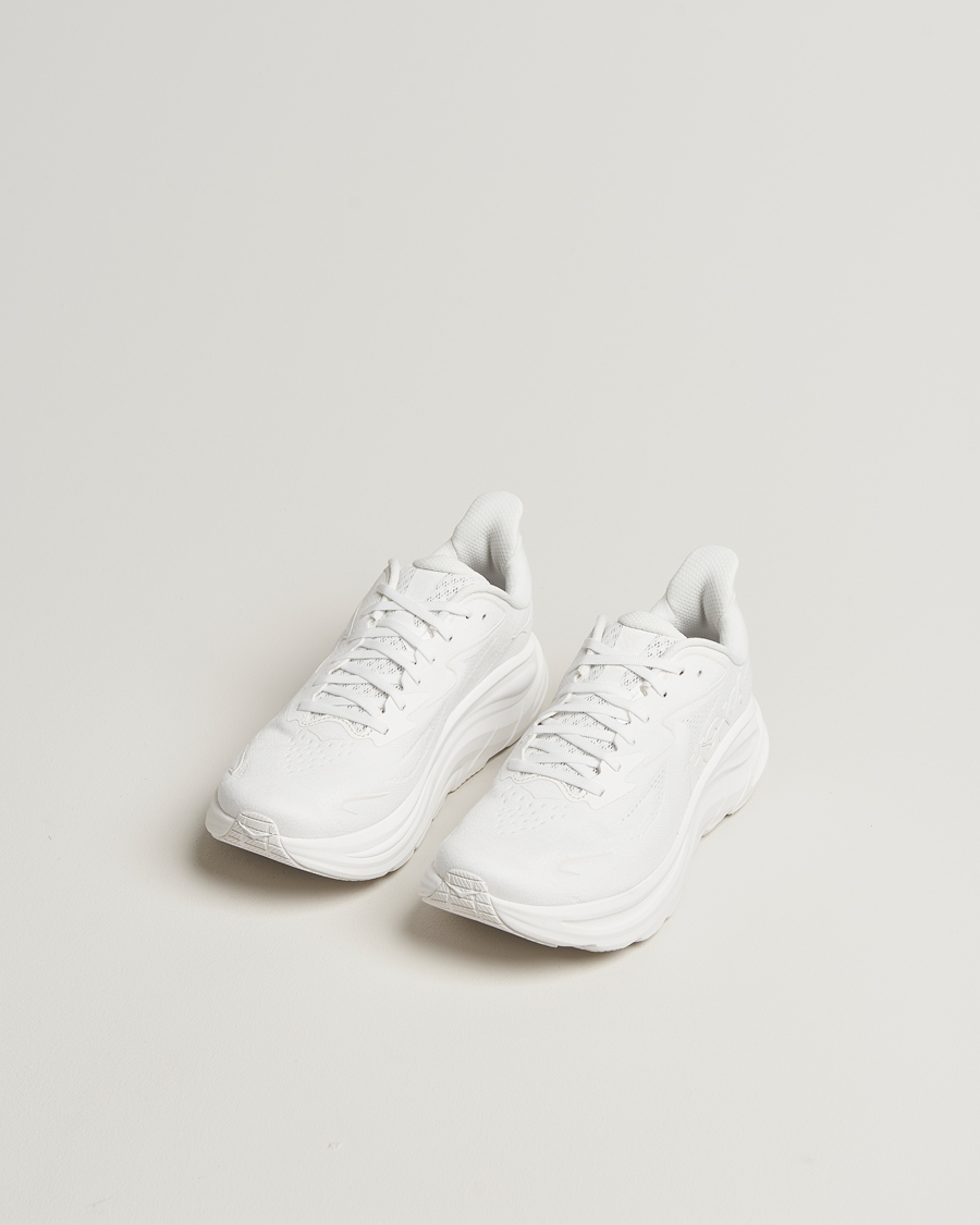 Hoka One Clifton 10 Running Sneakers White