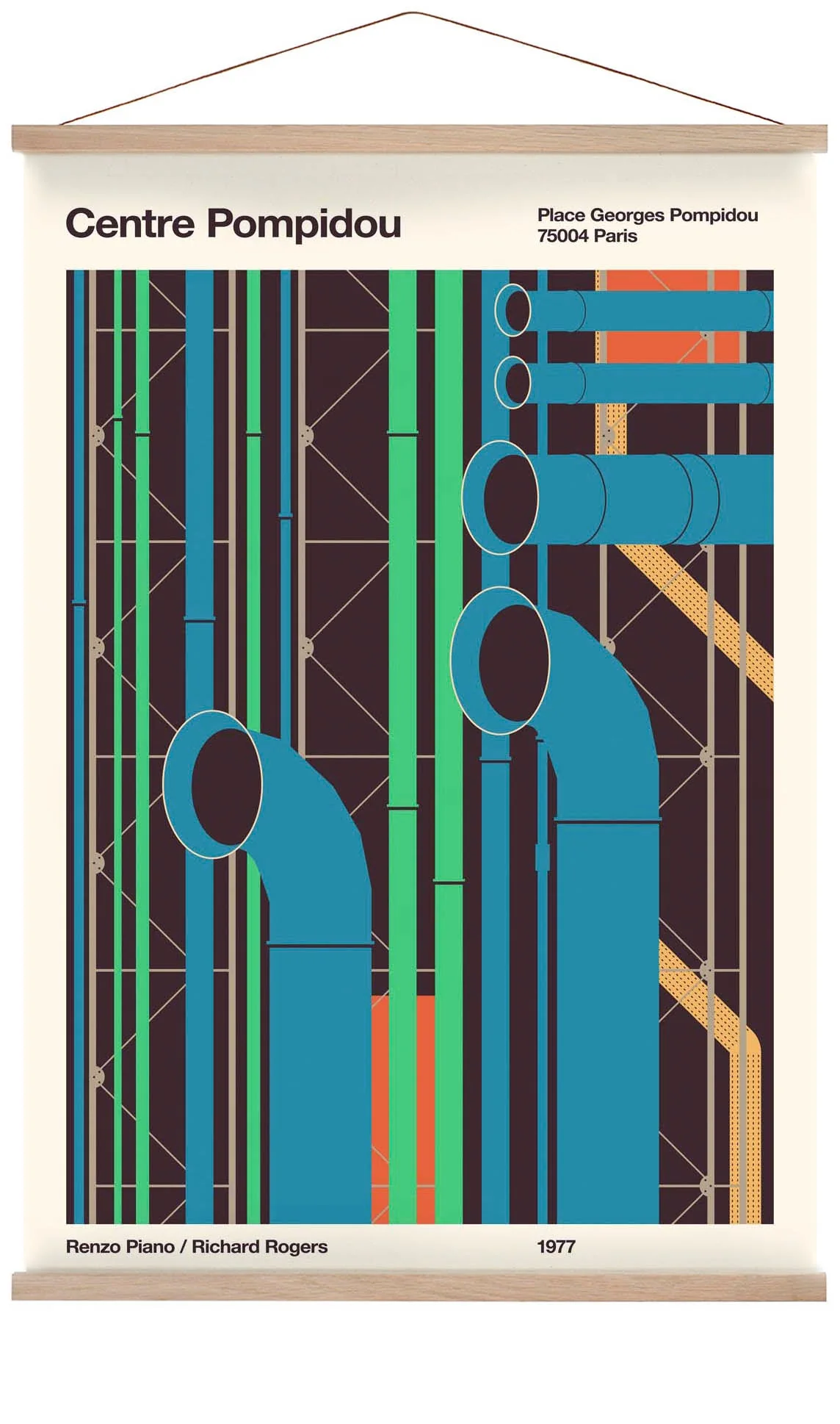 Pompidou von Florent Bodart