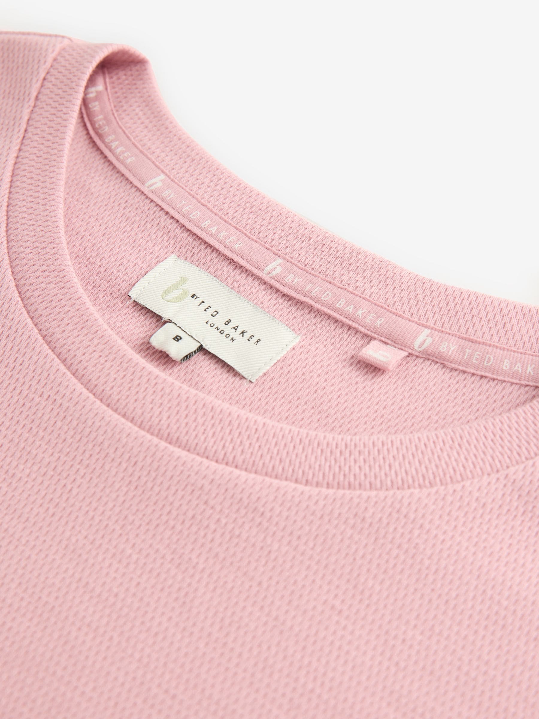 Roze - B by Ted Baker Brushed Waffle Cotton Blend Pyjamas