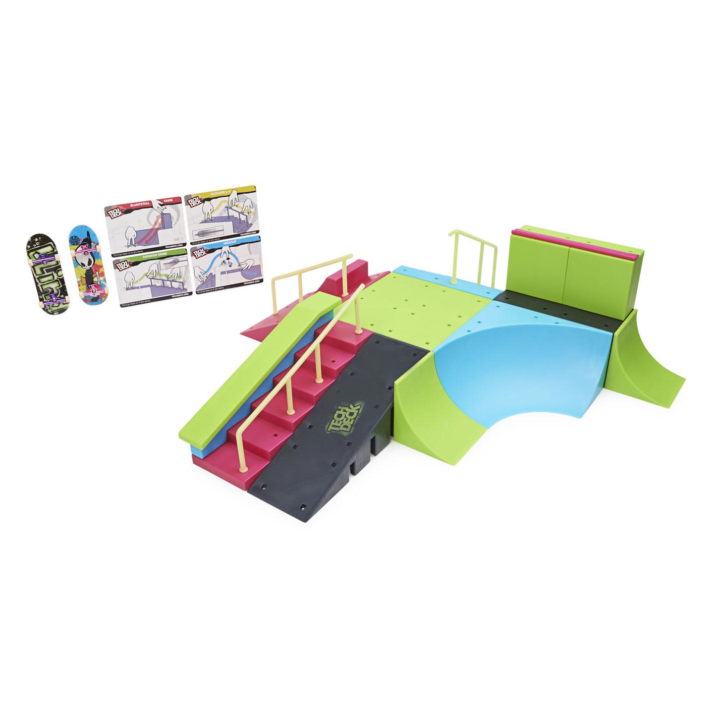 Tech Deck - Neon Mega Ramp Schansset