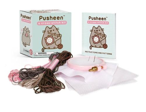Pusheen: A Cross-Stitch Kit (Multiple items)