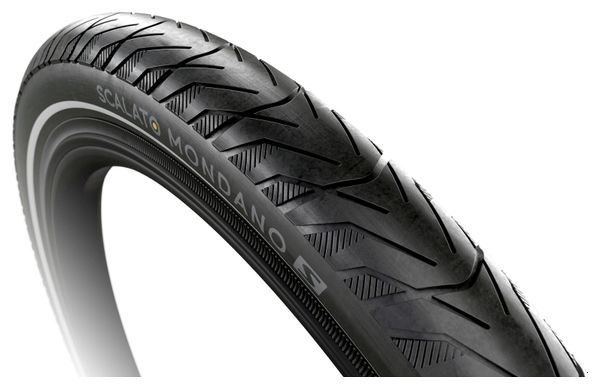 SCALATO Pneu Extérieur Mondano 28 X 2.00 Noir Avec Reflex