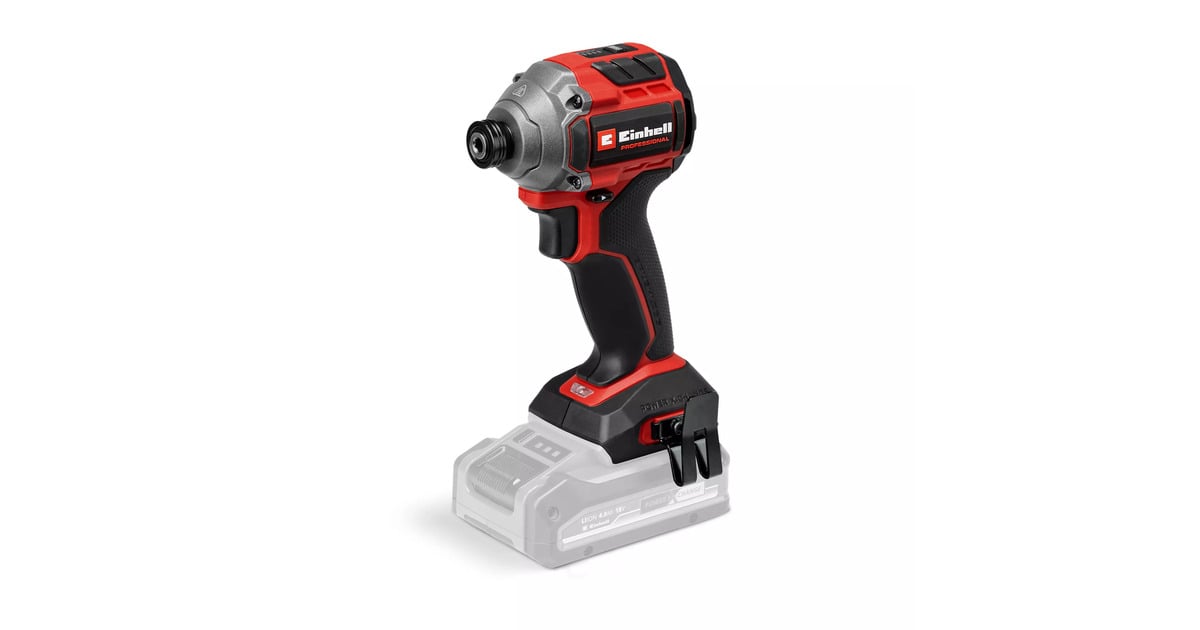 EINHELLProfessional Accu Slagschroefmachine TP-CI 18/250-C Li BL slagmoersleutel  (Rood/zwart, Accu en oplader niet inbegrepen)