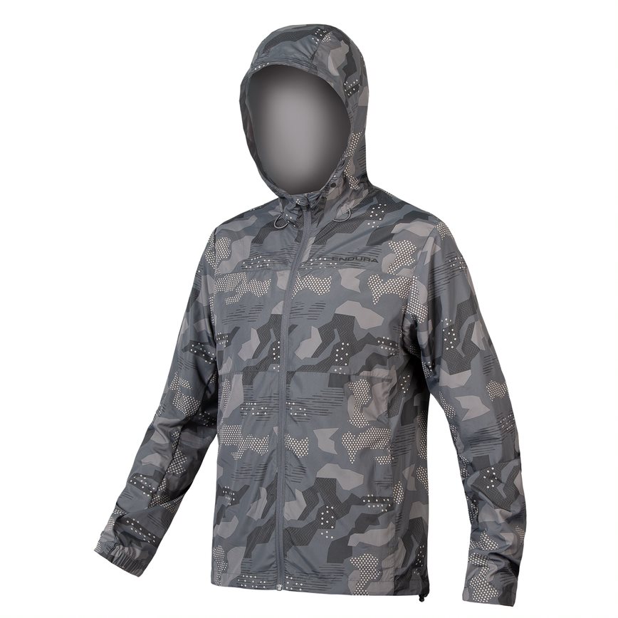Endura Hummvee Vindtæt Skaljakke Grå Camo