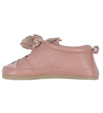 Melton Leder-Krabbelschuhe - Horse - Ash Rose